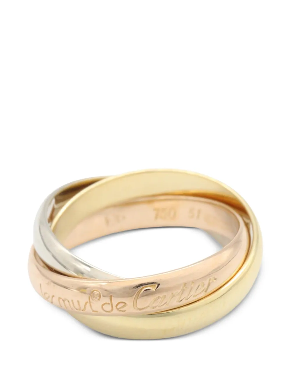 Cartier 2010s Trinity Ring - Gold
