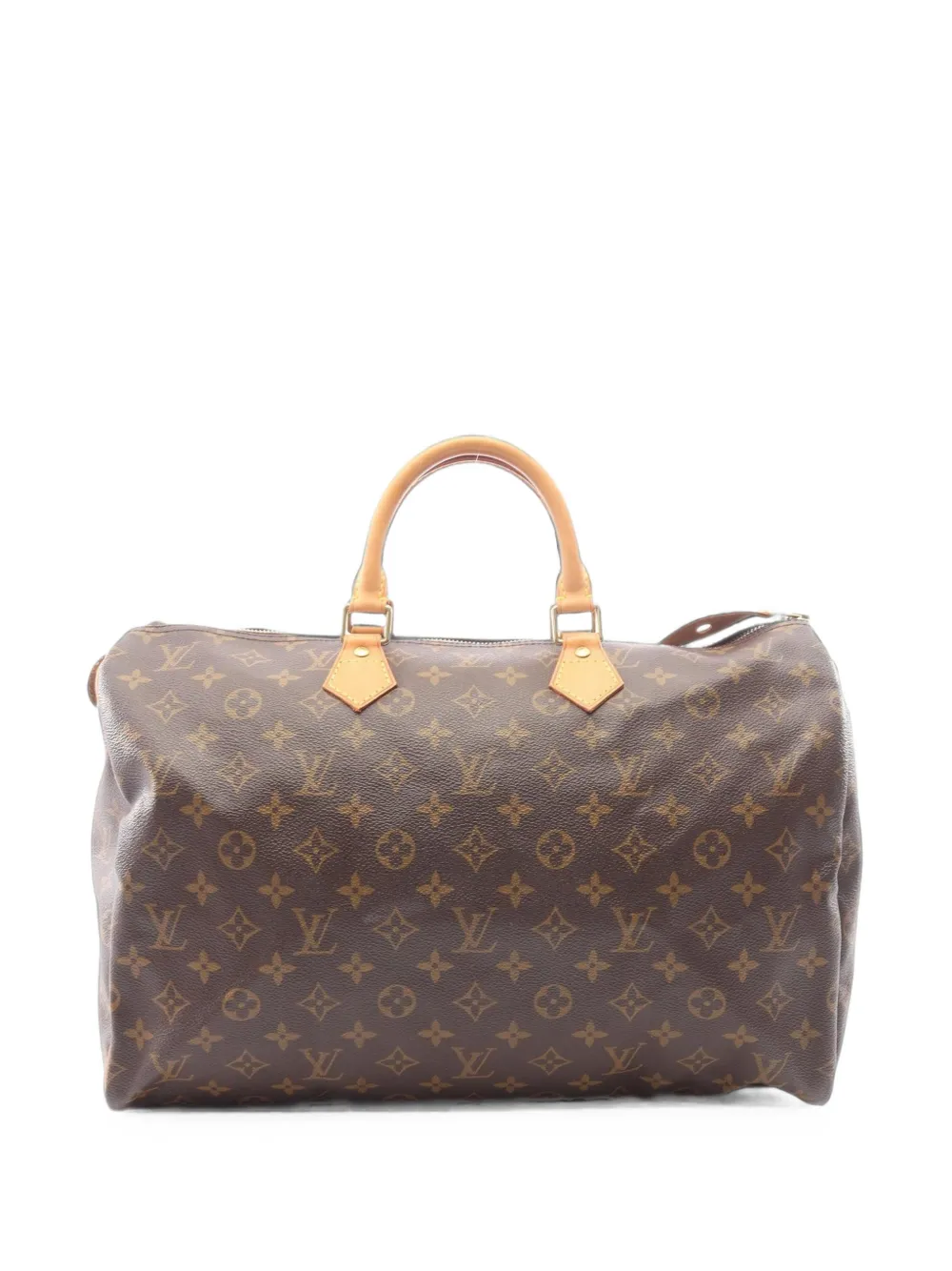 Louis Vuitton Pre-Owned 2002 40 Monogram Speedy luggage bag - Marrone