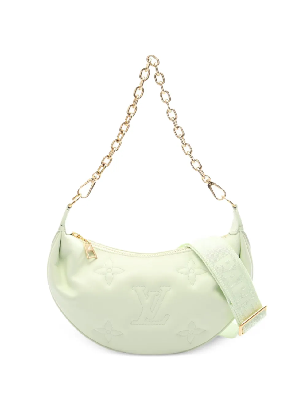 Louis Vuitton Pre-Owned Borsa a spalla Over the Moon Bubblegram con monogramma 2021 - Verde
