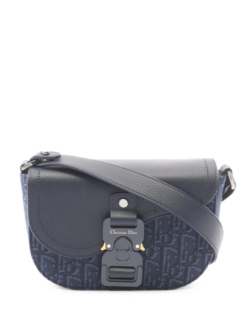 Christian Dior Pre-Owned 2010s Saddle messenger bag - Blu