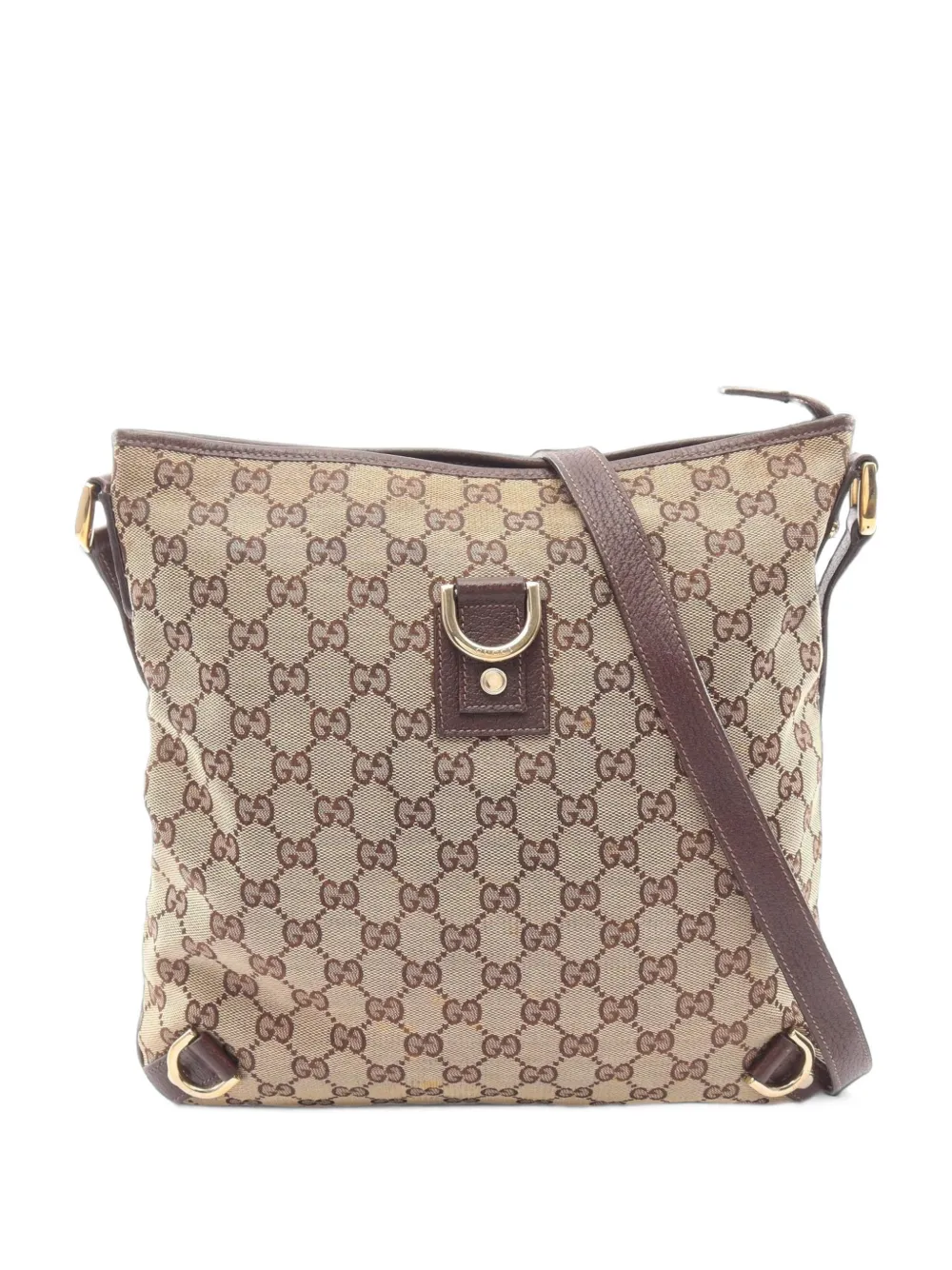 Gucci Pre-Owned Borsa a spalla Abbey in tela GG anni 2000 - Toni neutri