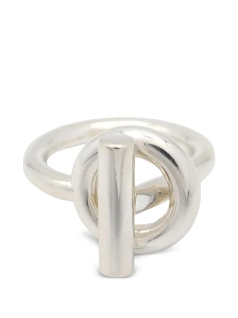 Hermès Pre-Owned Echape MM knotted ring