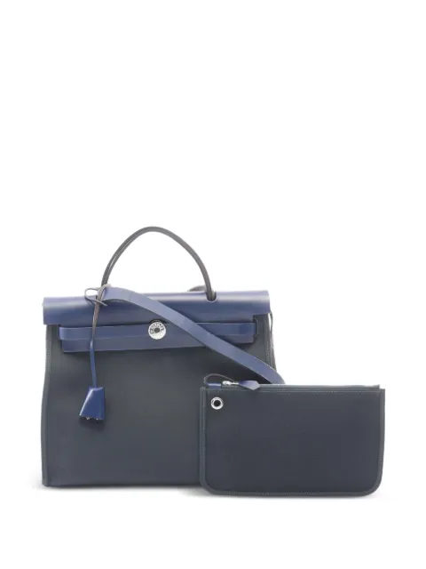 Hermès Pre-Owned PM Herbag Zip 手提包（2018年典藏款）