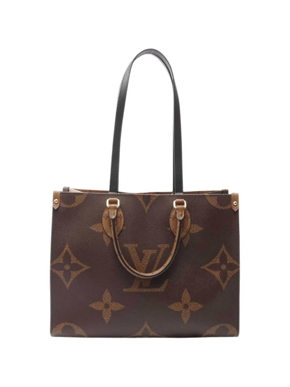 Louis Vuitton Pre-Owned 2020 GM On The Go Monogram Giant Reverse tote bag - Braun