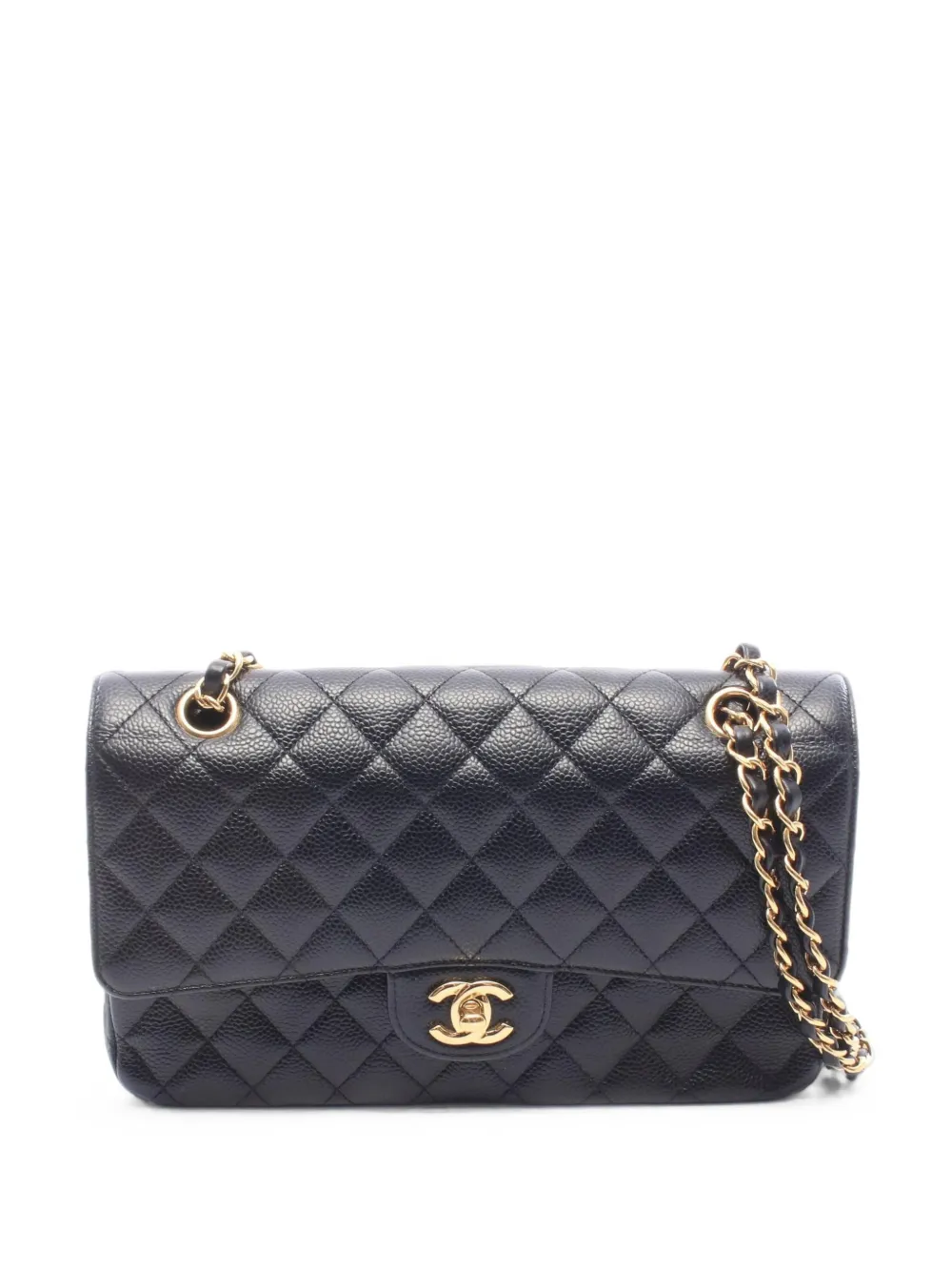CHANEL Pre-Owned Borsa a spalla Double Flap matelassé 2019 - Nero