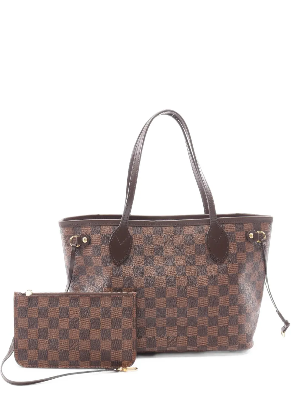 Louis Vuitton Pre-Owned Borsa tote Neverfull GM in tela Damier Ebène 2017 - Marrone