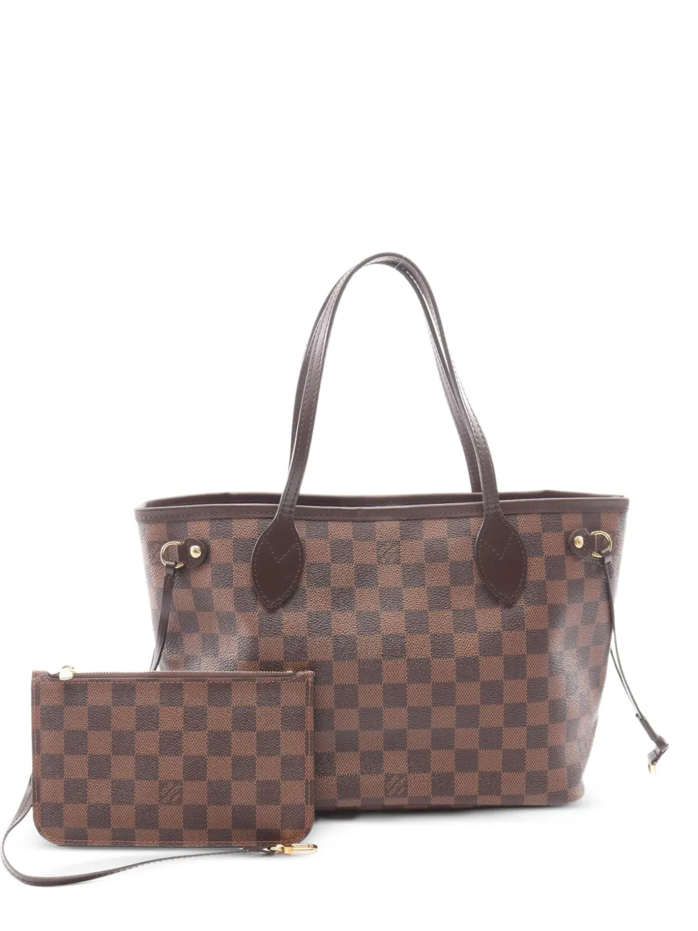 Louis Vuitton Pre-Owned Borsa tote Neverfull GM in tela Damier Ebène 2017 - Marrone