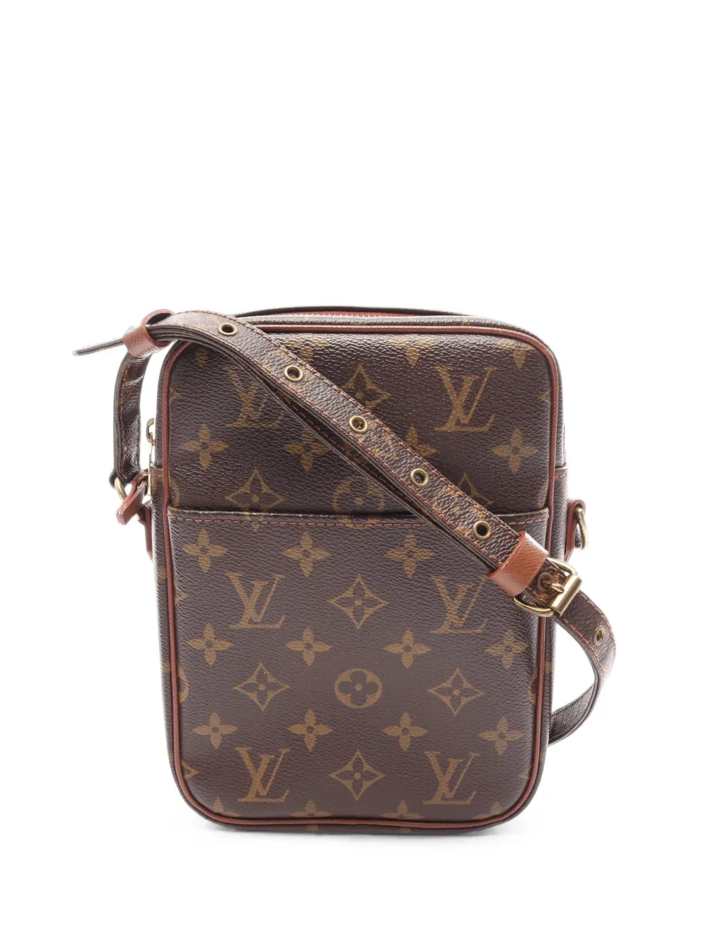 Louis Vuitton Pre-Owned 2008 x COMME DES GARCONS Petit Marceau Monogram shoulder bag - Marrone