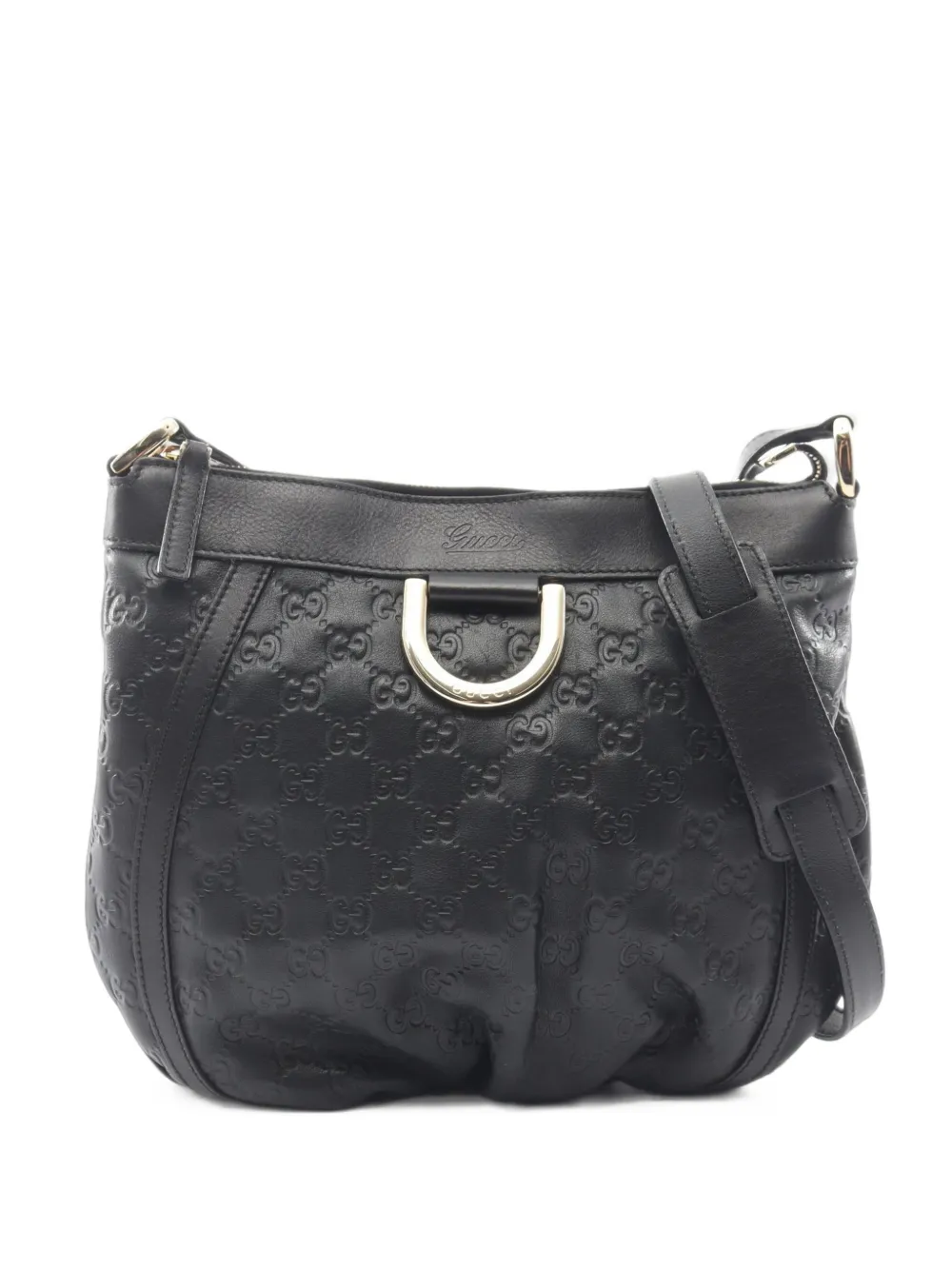 Gucci Pre-Owned 2010s Abby Guccissima shoulder bag - Nero