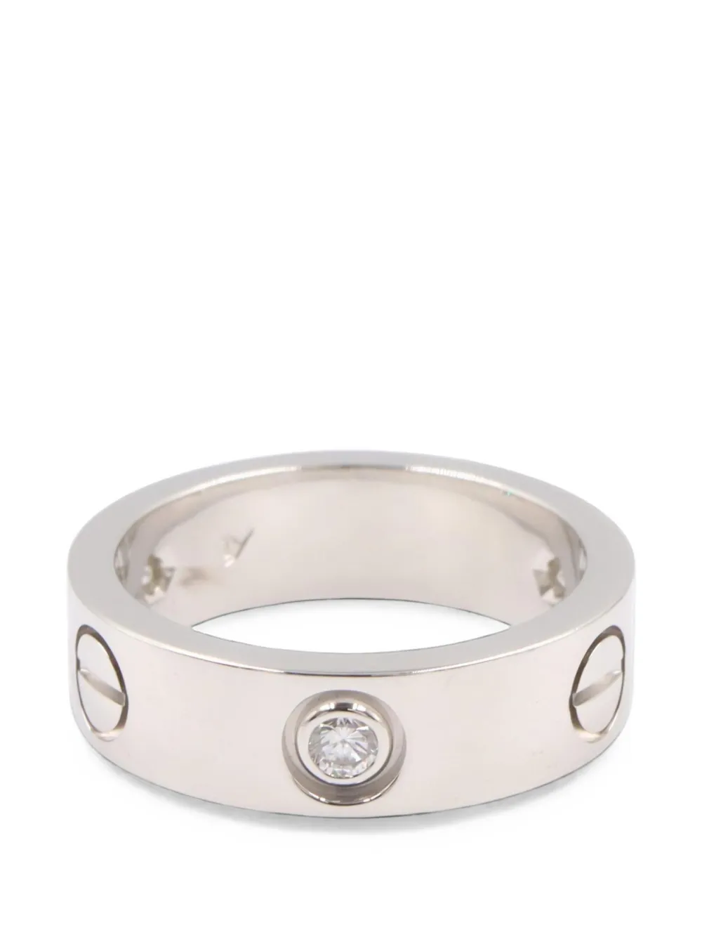 Cartier 2010s Love diamond ring - Argento