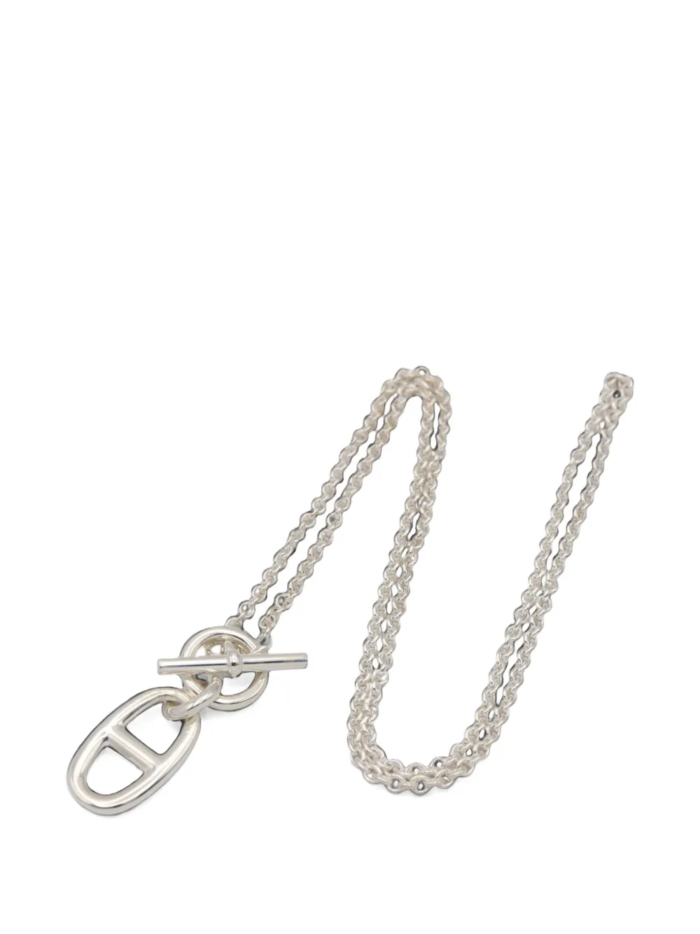 Hermès Pre-Owned Chaine d'Ancre necklace - Argento