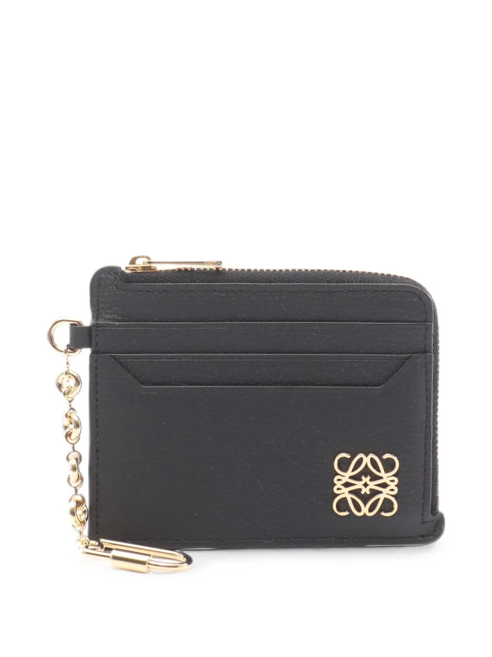 Loewe Pre-Owned Anagram square wallet - Schwarz