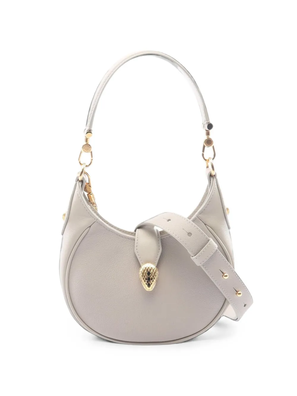Bvlgari Pre-Owned 2010s small Serpenti Ellipse shoulder bag - Grau