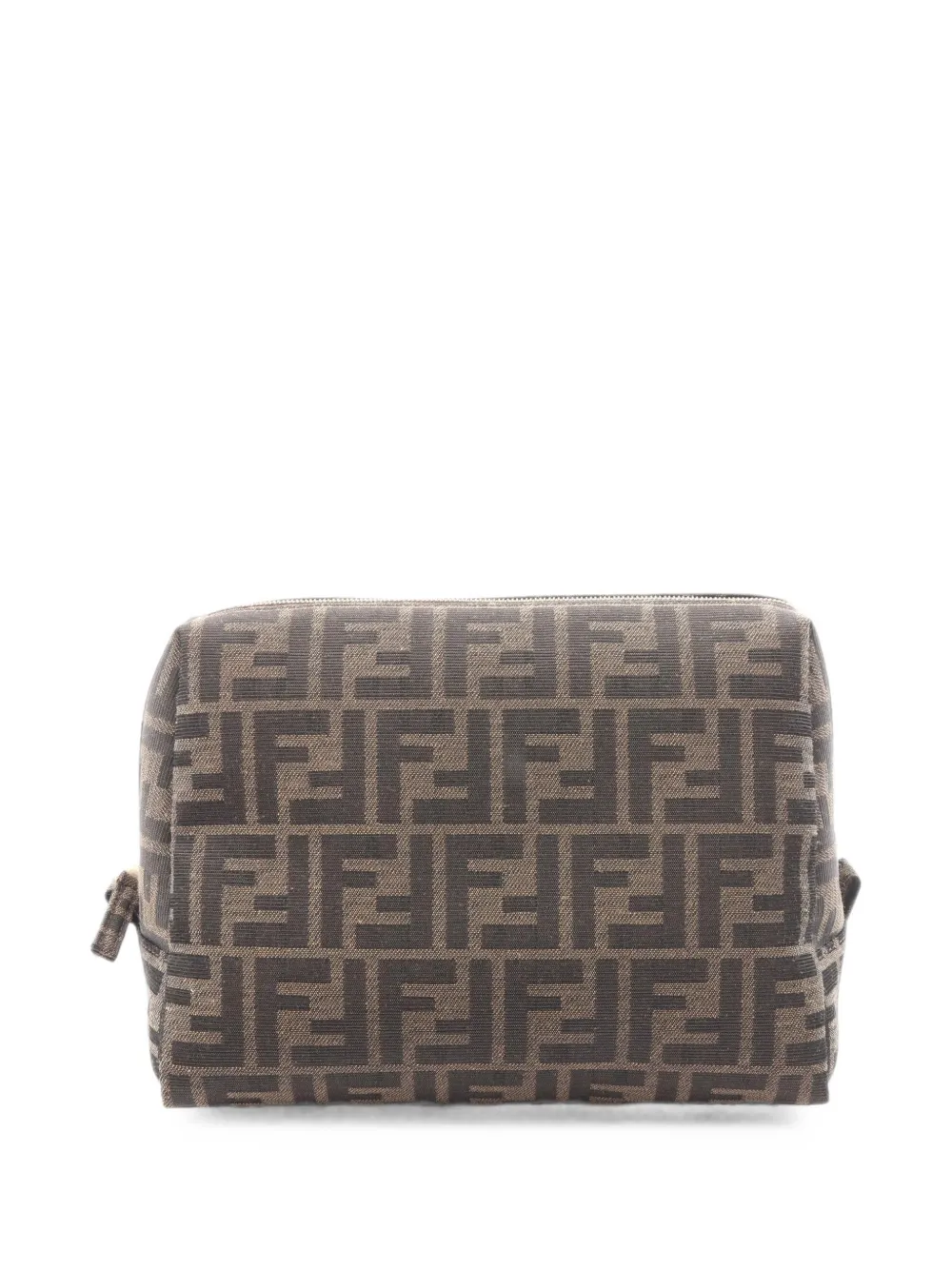 Fendi Pre-Owned 2020s Zucca vanity bag - Braun