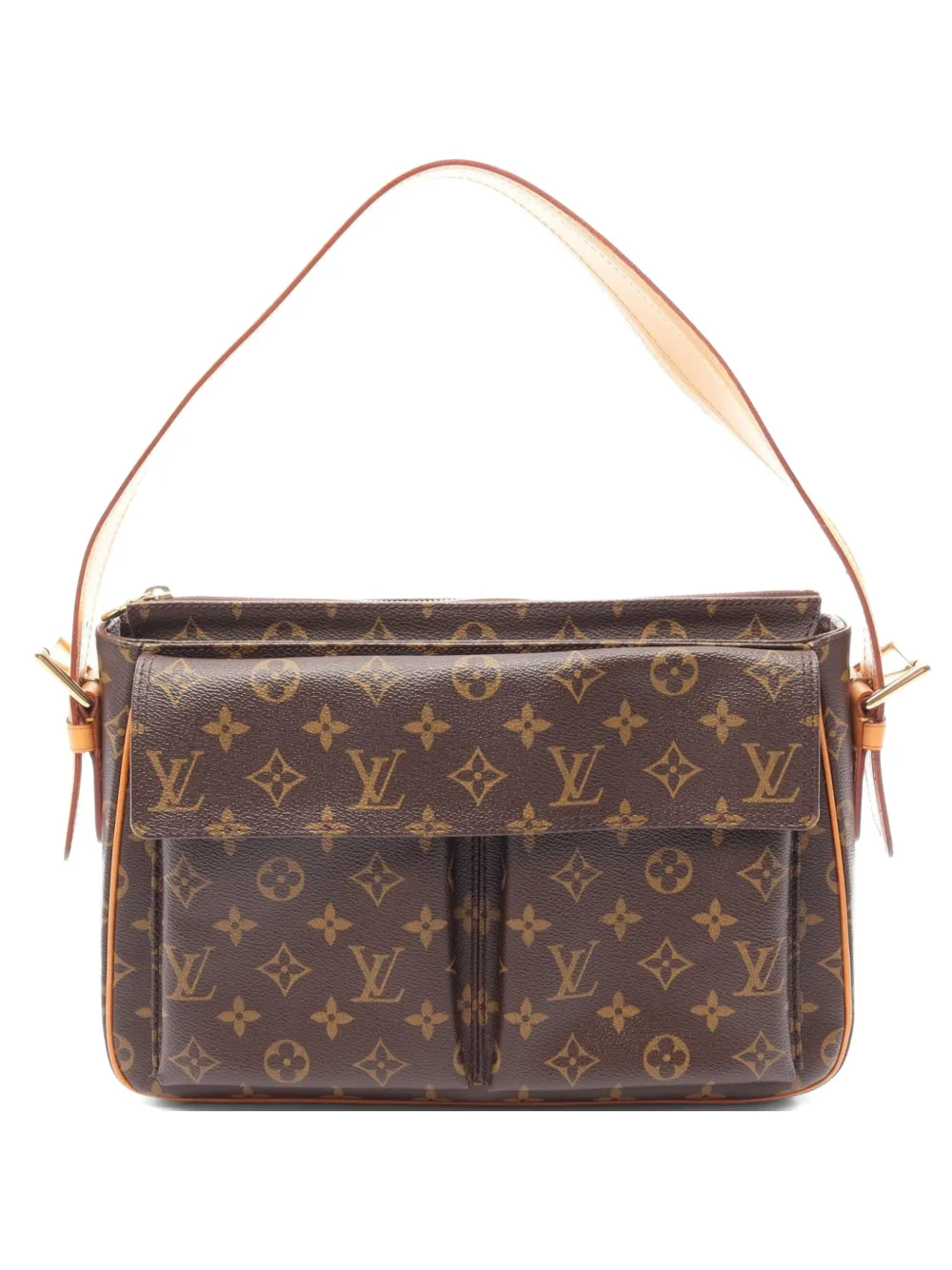Louis Vuitton Pre-Owned 2003 GM Viva Cite Schultertasche mit Monogramm - Braun