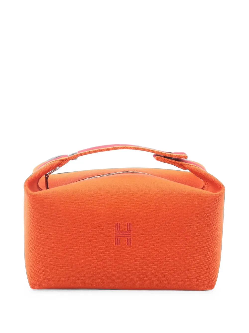 Hermès Pre-Owned 2010s GM Bride a Brac clutch bag - Orange