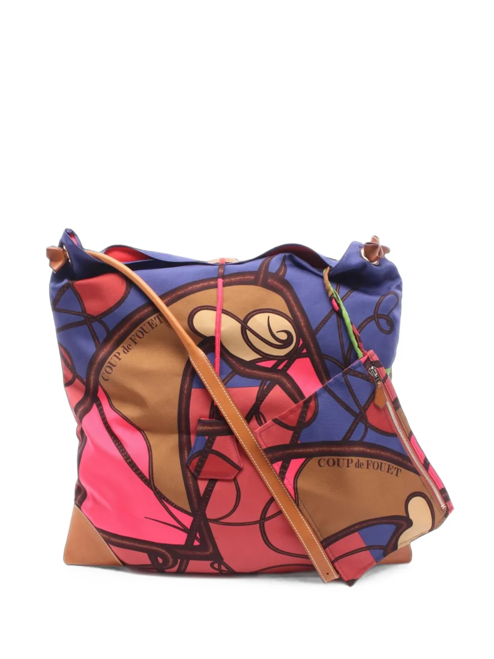Hermès Pre-Owned 2013 Silky City MM shoulder bag - Blu