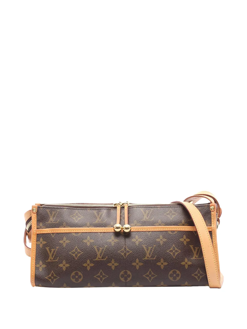 Louis Vuitton Pre-Owned 2005 Monogram Popincourt Long crossbody bag - Braun