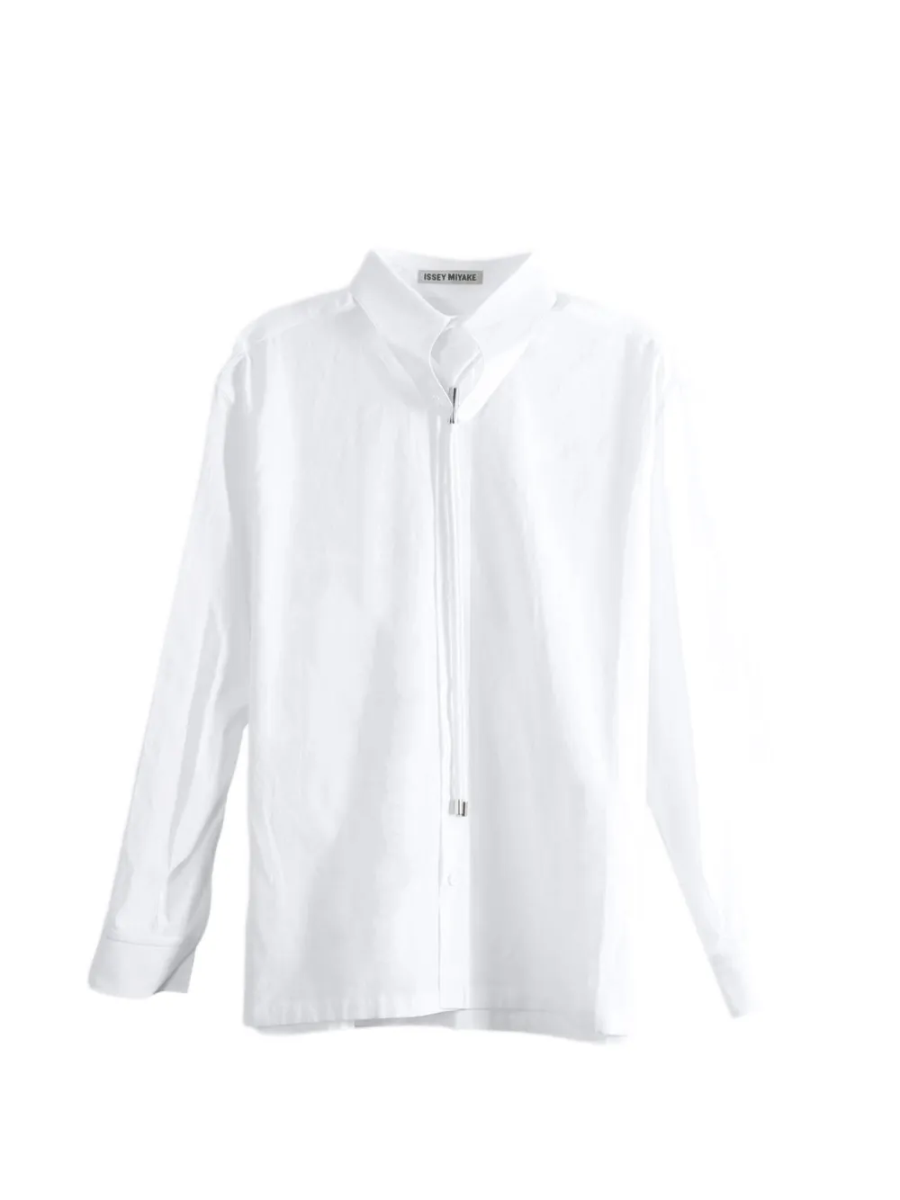 Issey Miyake Monsieur bolo-tie shirt · 3