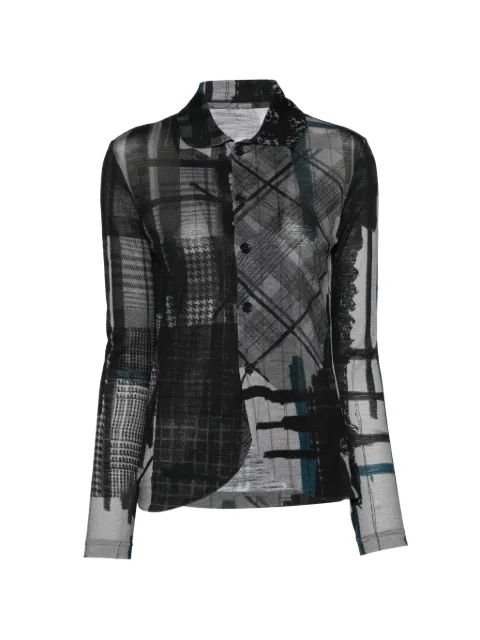 Y's all-over graphic-print shirt