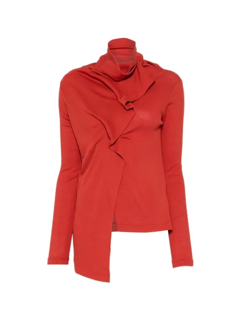 Y's draped halterneck top