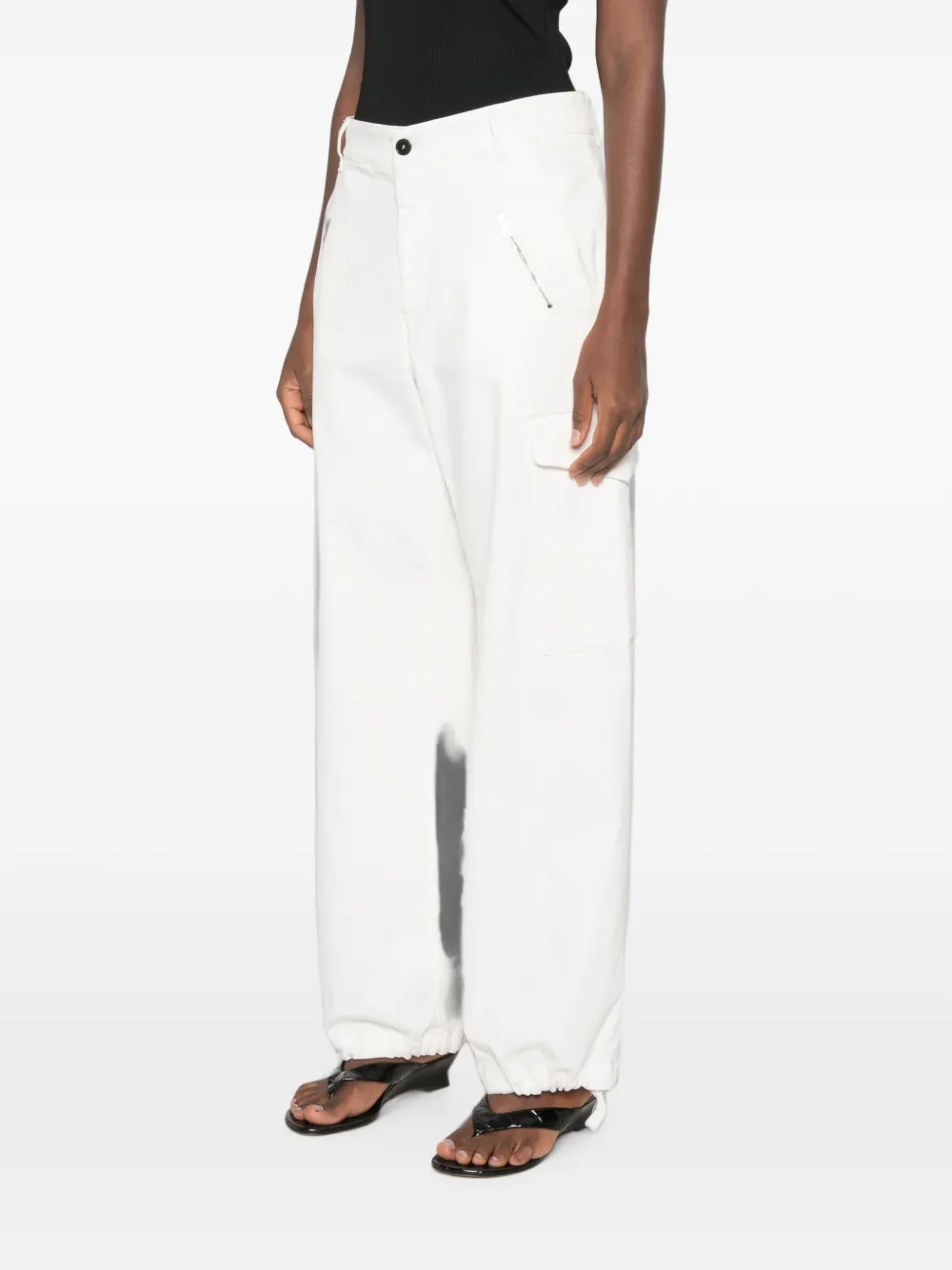Barena Cargo broek Wit