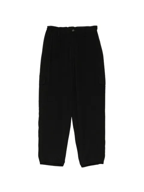 Y's cargo-pocket tapered trousers 