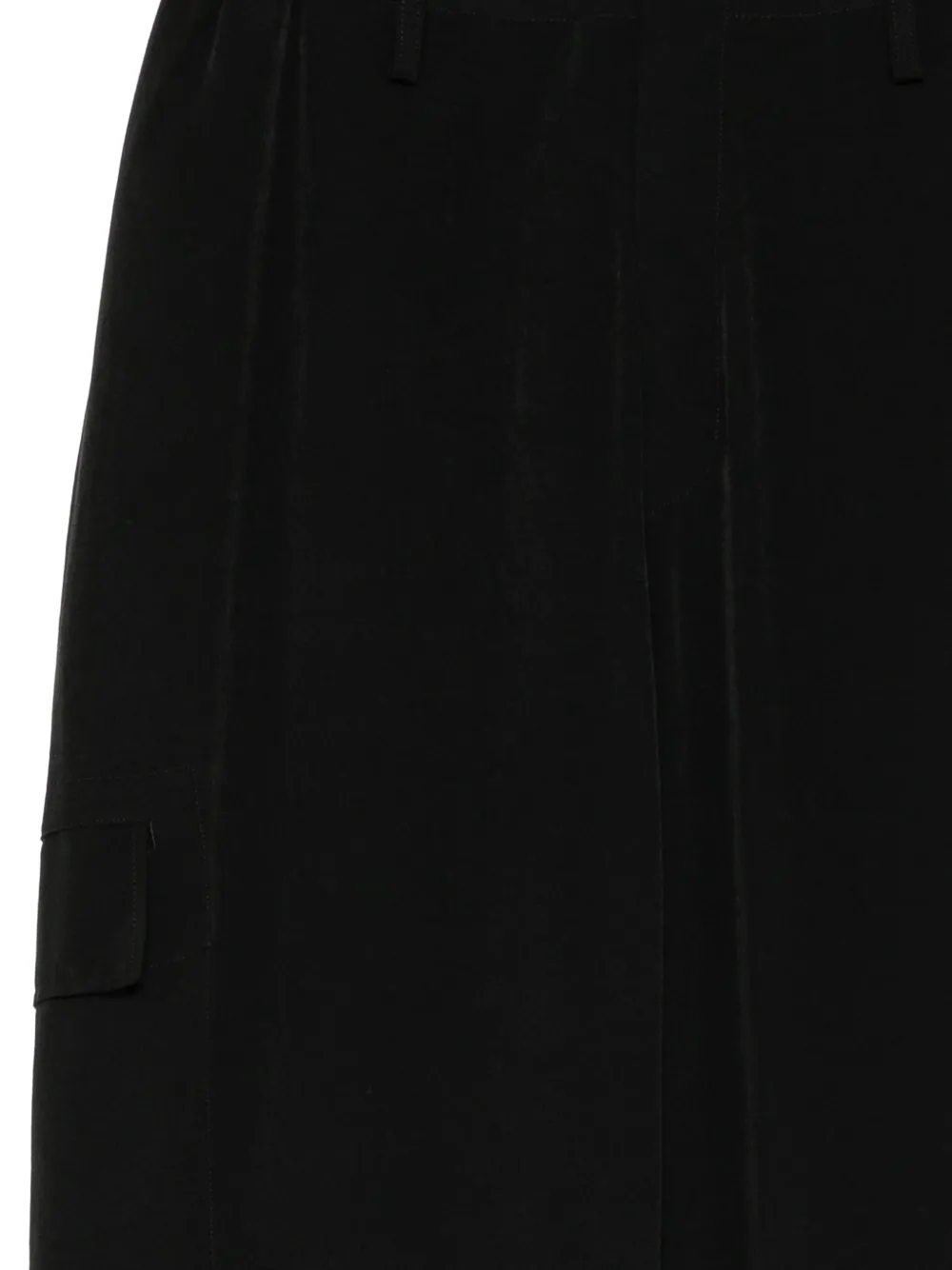 Y's Broek met cargo zak Zwart