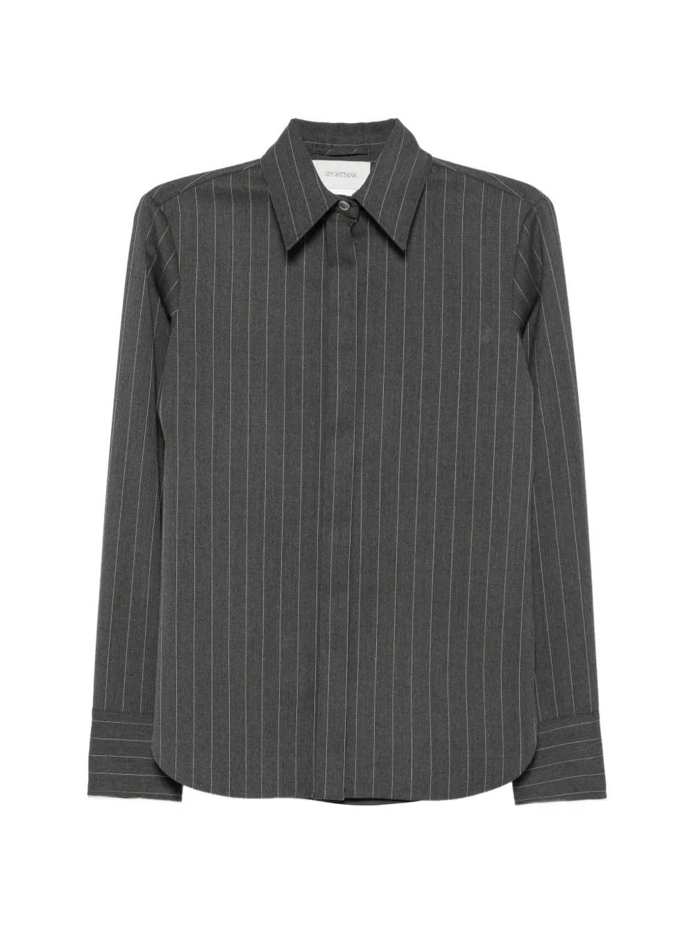 Sportmax pinstripe-patterned shirt