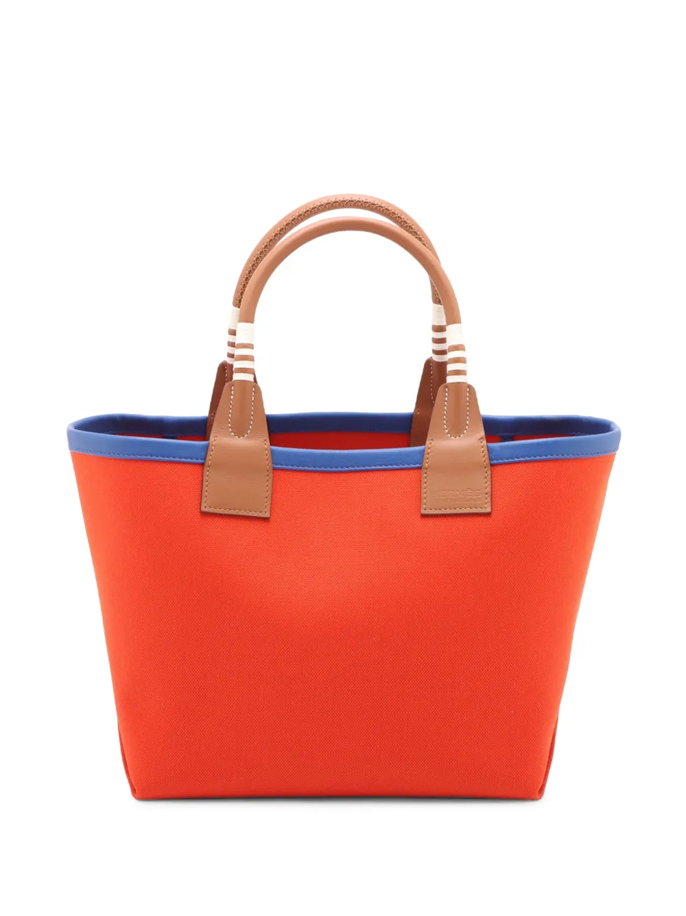 Hermès Pre-Owned 2022 Toile Sac Steeple 25 handbag - Orange