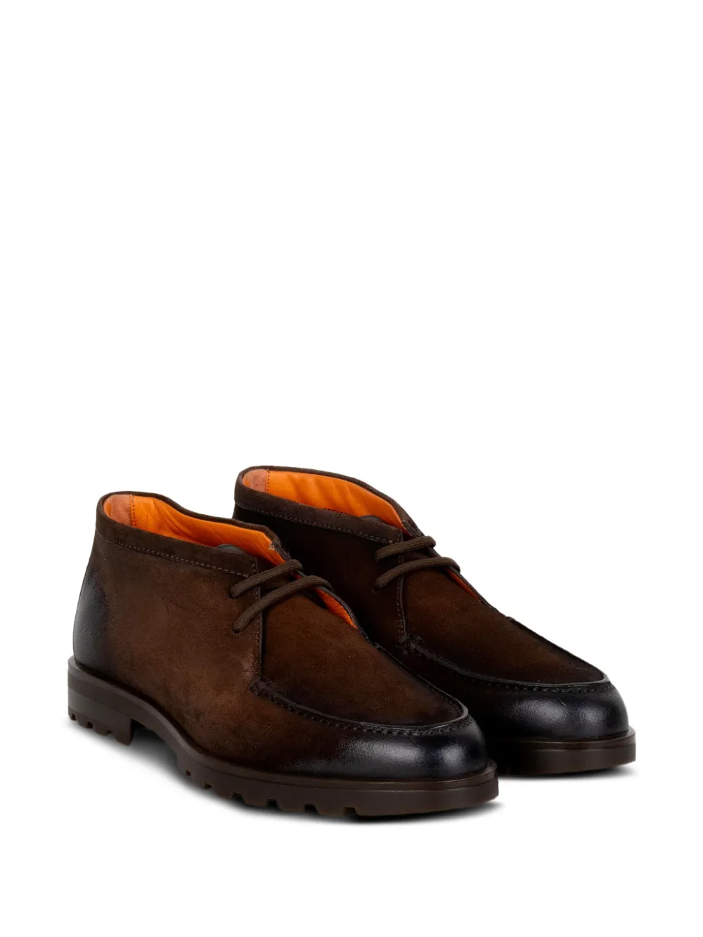 Santoni gradient-effect leather boots Bruin