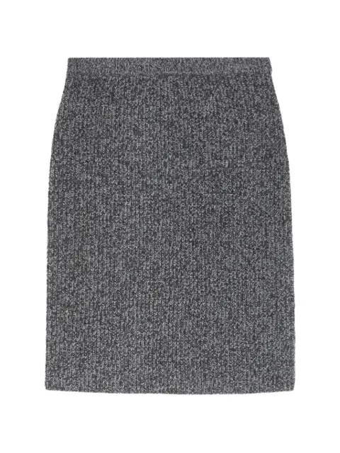 ASPESI minifalda de tubo de punto de marga