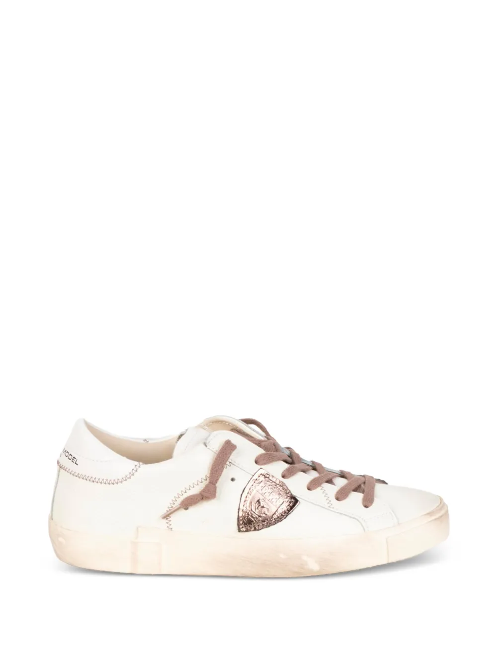 Philippe Model Paris Prsx logo-patch sneakers Beige