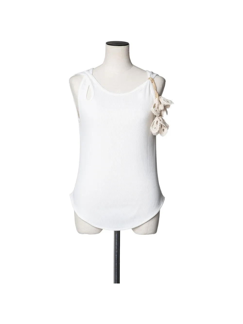 Muller Of Yoshiokubo Arabesque sleeveless tank top - Bianco