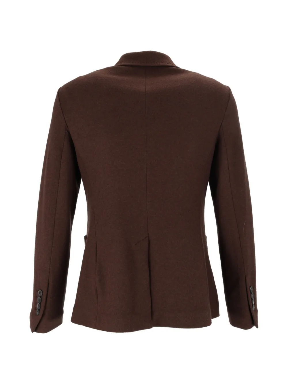 Circolo 1901 single-breasted notched-lapel blazer Bruin