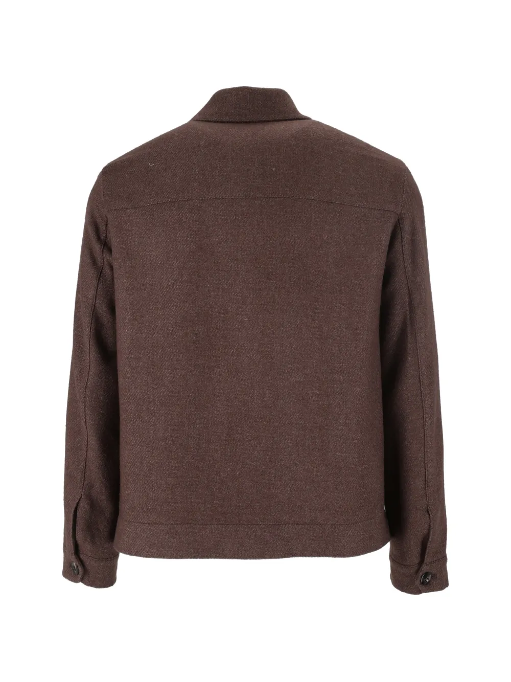 Circolo 1901 long-sleeve patch-pocket shirt jacket Bruin