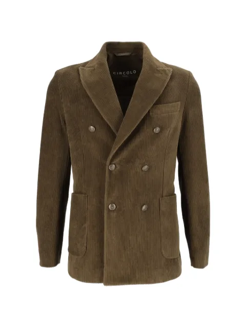 Circolo 1901 double-breasted textured blazer