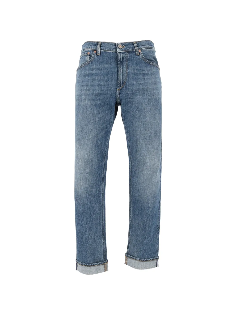 TELA GENOVA Cosmy Retro straight-leg jeans - Blu