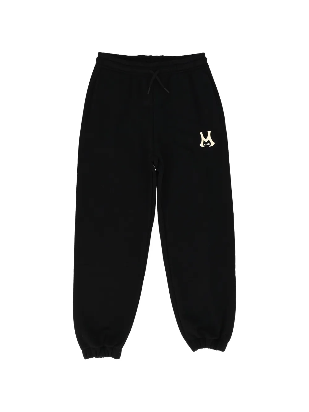 MSGM Kids logo-print track pants - Nero