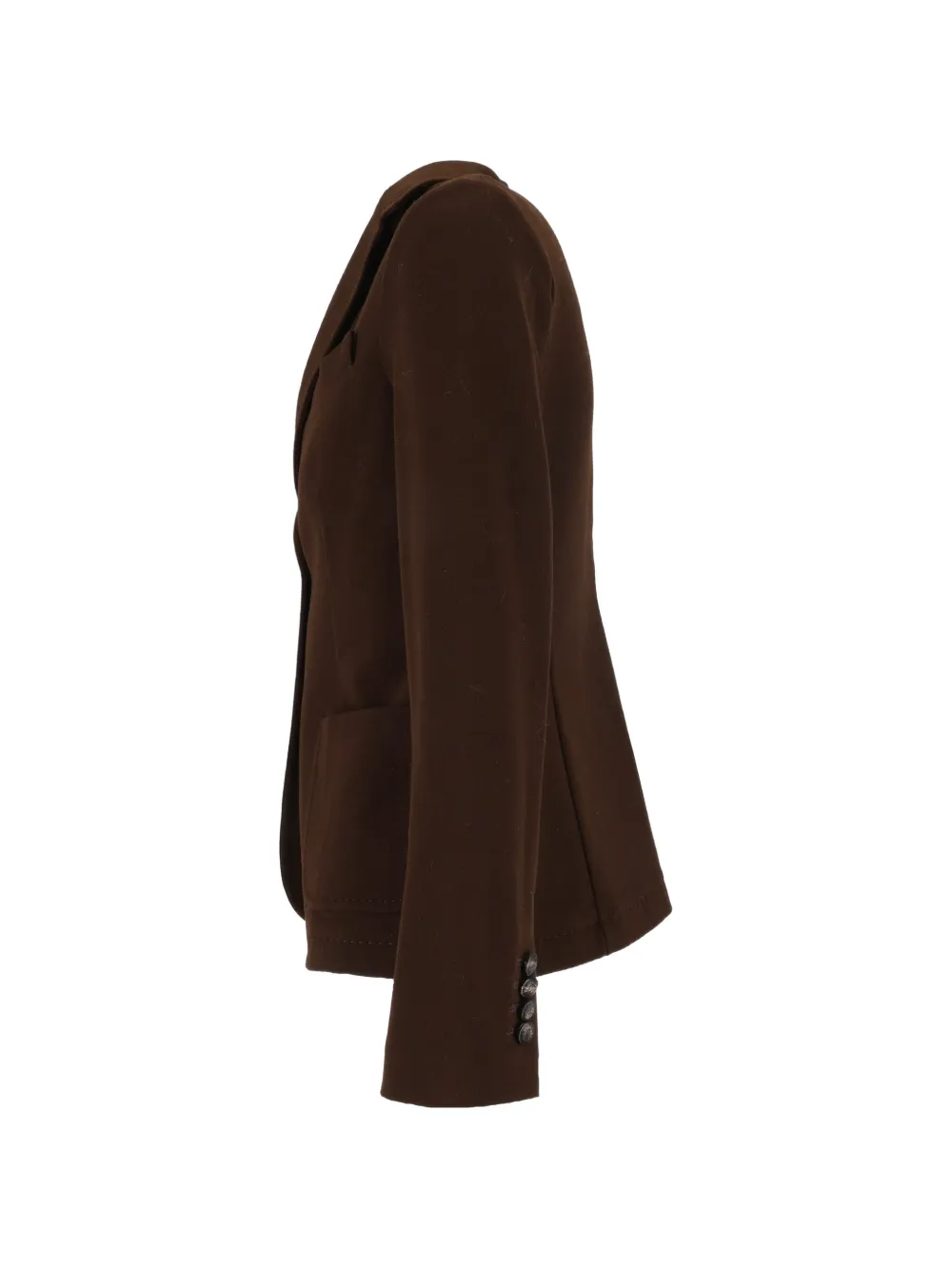 Circolo 1901 slim-fit fleece blazer Bruin