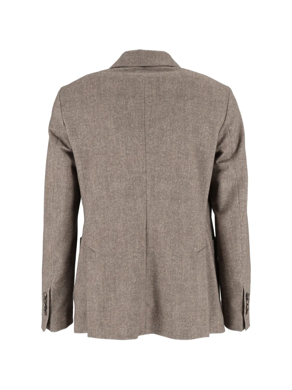 Circolo 1901 double-breasted patch-pocket jacket Bruin