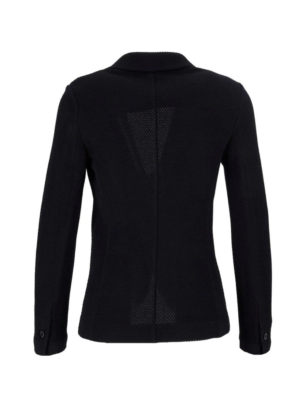 Circolo 1901 slim-fit waffle-knit jacket Blauw