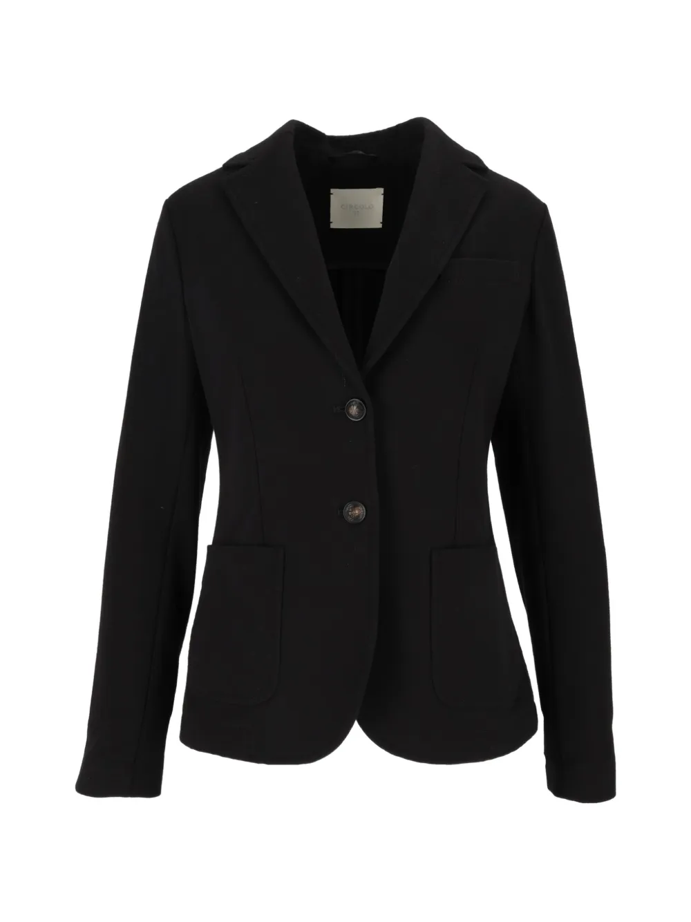Circolo 1901 long-sleeve buttoned blazer - Nero