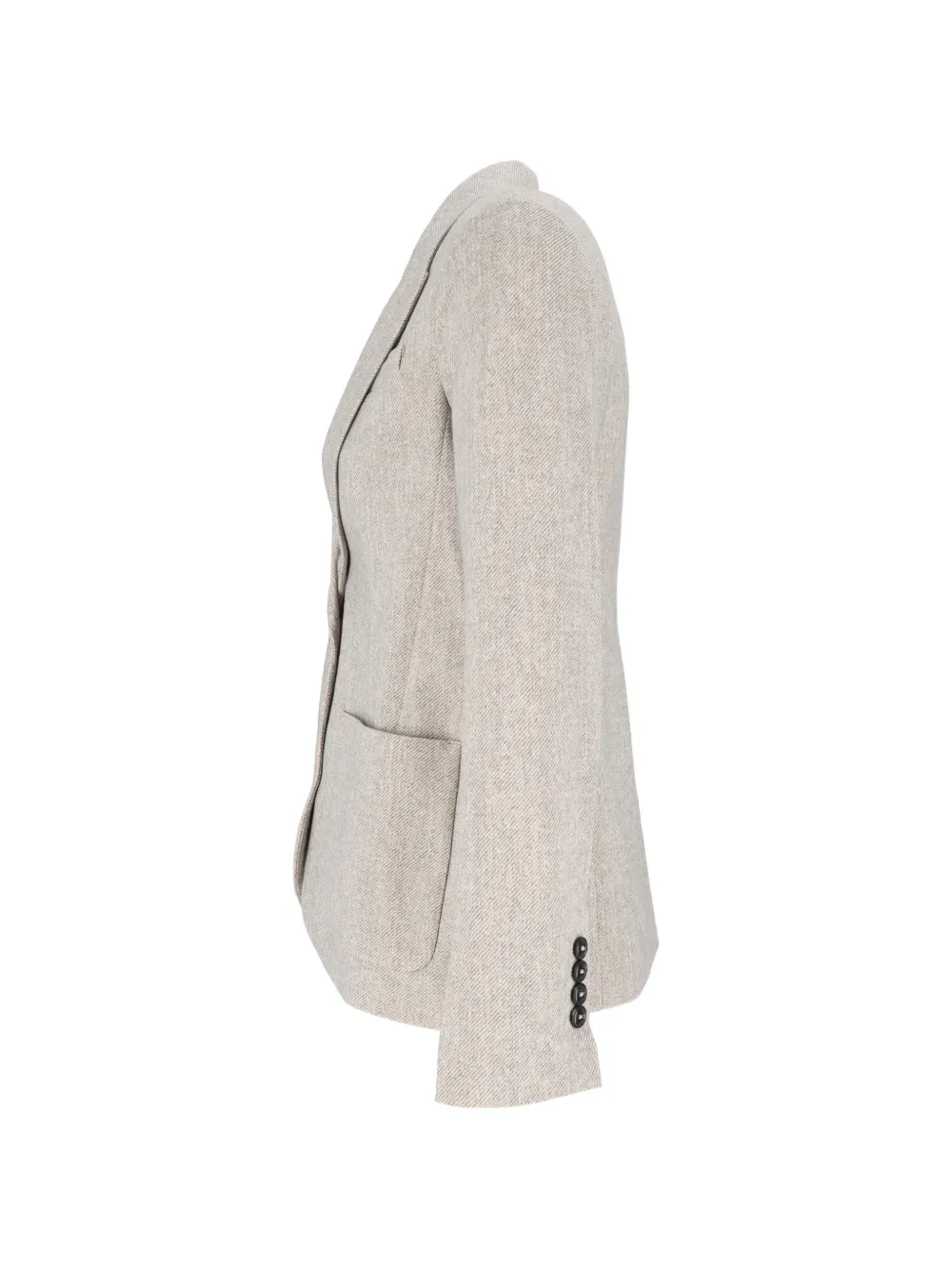 Circolo 1901 patch-pocket single-breasted jacket Grijs