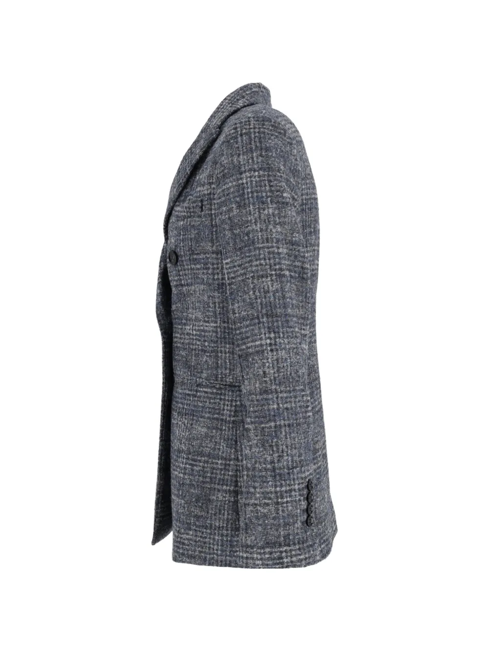 Circolo 1901 double-breasted check blazer Blauw