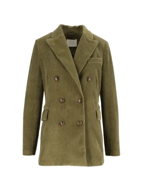 Circolo 1901 double-breasted corduroy blazer