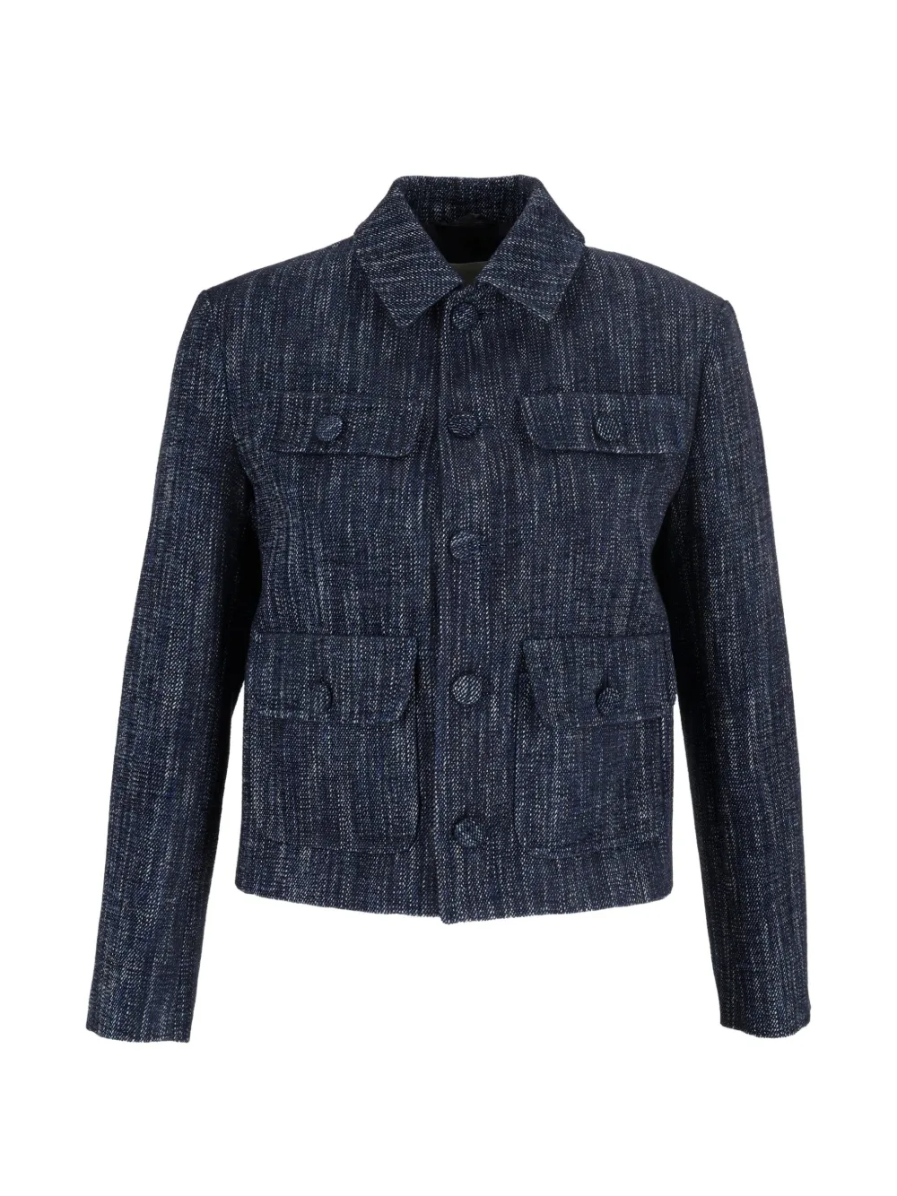 Circolo 1901 four-pocket cropped jacket Blauw