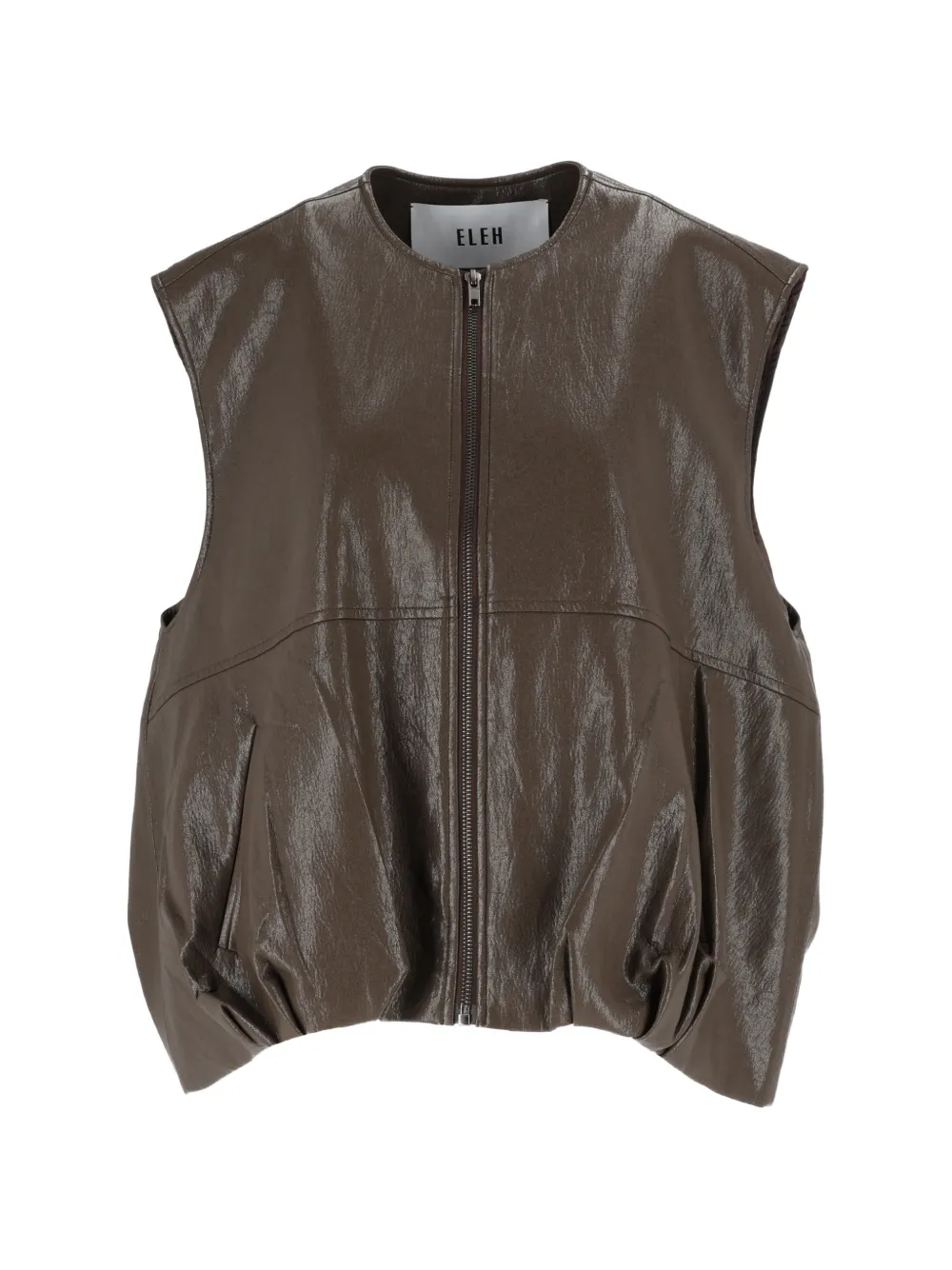 Eleh zip-up gilet