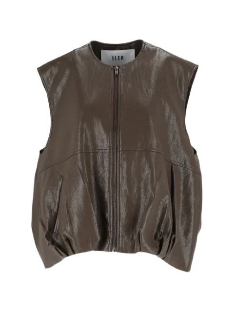 Eleh zip-up gilet