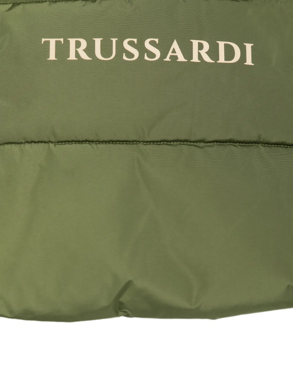 TRUSSARDI JUNIOR Bodywarmer met logoprint Groen